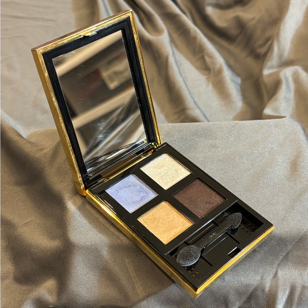 YSL eyeshadow palette Pure Chromatics wet and dry eye shadow #2 eye makeup set